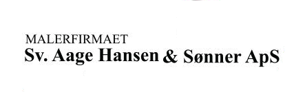Malerfirmaet Sv. Hansen & Sønner ApS Norgesgade 4 7000 Fredericia Postboks 79